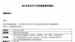 又一家船東開始征收超重費，小柜超重加收25美金！